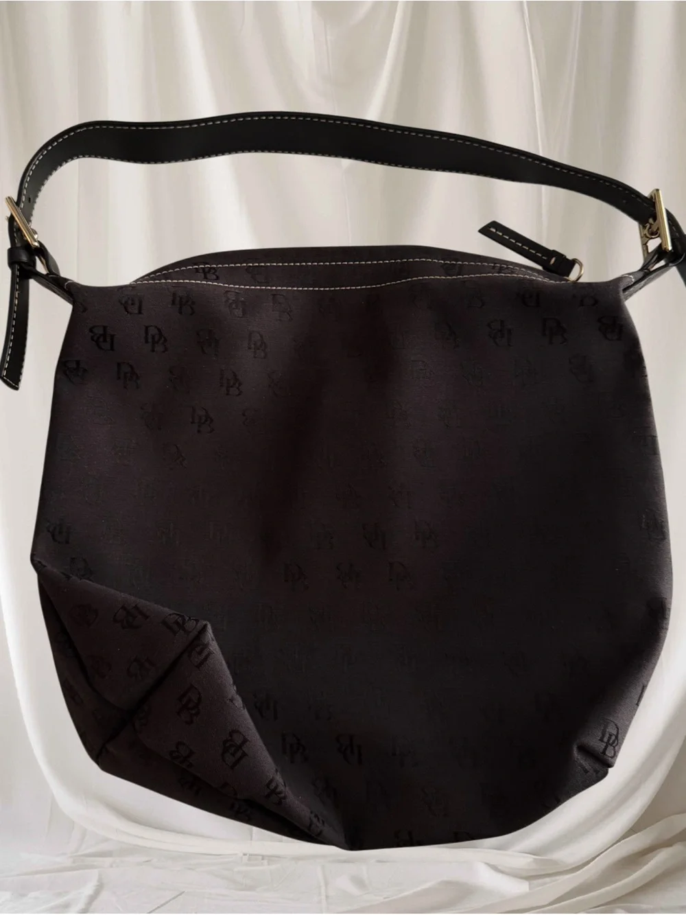 Dooney & Bourke Black Small Sac Shoulder Bag NWT